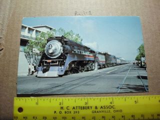 Freedom Train Amtrak X4449 4449 Sp Southern Pacific 4 - 8 - 4 Lima Oakland Ca Depot