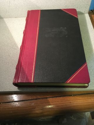 Leather Ledger Accounting Book The Shaw Walker Company