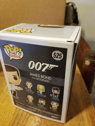 James Bond Funko Pop COMPLETE set with Exclusives 4
