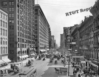Photograph Of Chicago State Street Year 1907 11x14