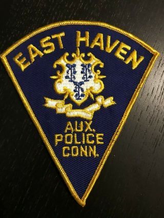 East Haven Police Shoulder Patch