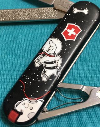 Victorinox Swiss Army Pocket Knife - Limited 2017 Classic SD - Space Walk Design 3