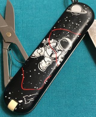 Victorinox Swiss Army Pocket Knife - Limited 2017 Classic SD - Space Walk Design 4