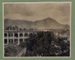 Photograph Of The Peak & Humphreys Building,  Hong Kong (c45263)