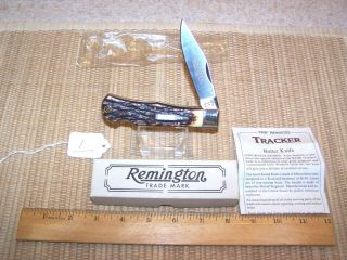 Vintage Remington R1306 1990 Tracker Bullet Pocket Knife - W/paperwork