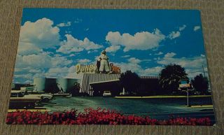 The Dunes Hotel & Casino Postcard Las Vegas Nv 1950 " S