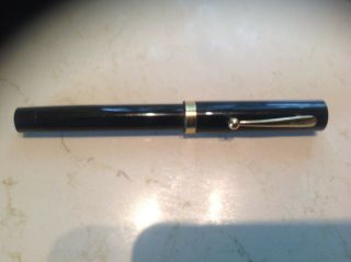 Vintage Sheaffer No Nonsense Fountain Pen Black Medium 14k Nib