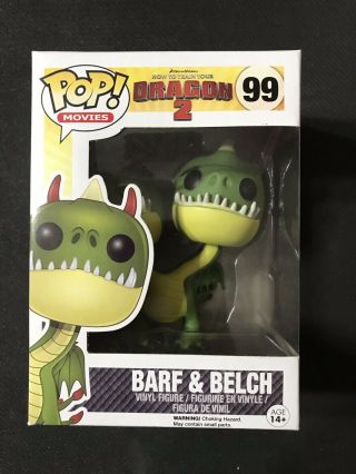 Funko Pop How To Train Your Dragon Barf And Belch 99
