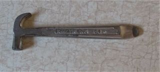 Vintage 4 1/2 " Small Armstrong Co.  Hammer Made In Canton,  Ill.