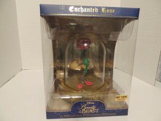 Funko Pop Disney Beauty And The Beast Enchanted Rose Hot Topic Exclusive