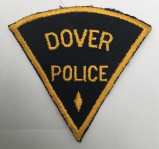 Dover Police,  Jersey Old Cheesecloth Shoulder Patch