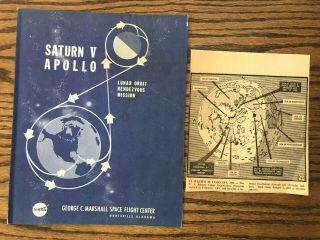 1963 Nasa George C.  Marshall Space Flight Center Saturn V Apollo Lunar Orbit Lor