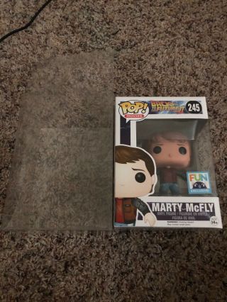 funko pop marty mcfly hoverboard 245 Back To The Future 2 fun exclusive 2