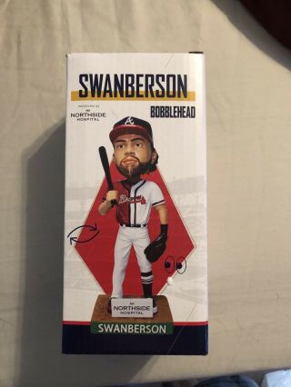 2019 Swanberson Bobblehead Atlanta Braves Swanberson - Dansby Swanson Culberson