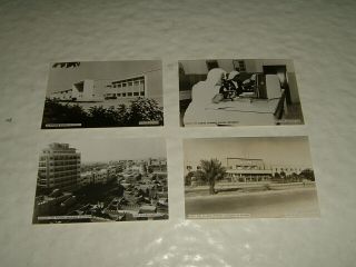 Saudi Arabia Four Vintage Postcards Jeddah Riyadh Post Cards Military Academy
