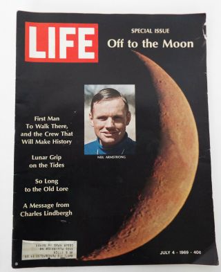 3 Life Magazines Moon Landing June 6th July 4th 25th 1969 Armstrong Apollo 5