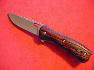 Ntsa Buck Usa 3 3/4 " Closed Liner Lock Pocket Knife 341 2015