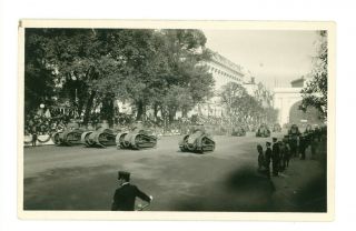 Rppc Wwi Victory Parade Tanks Pass The White House Washington,  Dc 1919