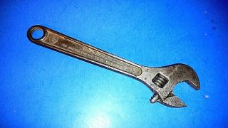 Vintage Diamond Tool And Horseshoe Co.  Duluth,  Minn.  10 " Adjustable Wrench
