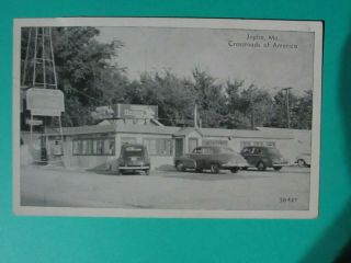 Postcard.  Joplin,  Mo. ,  Crossroads Of America,  Roy 