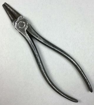 Vintage Peck,  Stow & Wilcox Co.  (pexto) 6 " Round Nose Pliers Usa Made Tool Rare