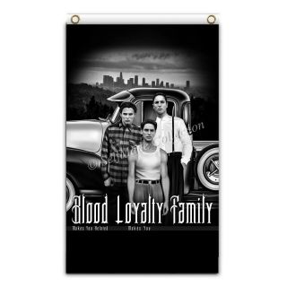 Blood In Blood Out Loyalty 3ftx5ft Flag Banner Los Angeles Chicano Family Art