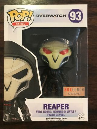 Funko Pop Overwatch Reaper 93 Box Lunch Exclusive