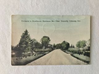 COBOURG Ontario Postcard - STRATHMORE - 2 post cards 