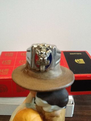 Eagle Scout Ring - Sterling Size 9 - Boy Scout Bsa G&w/6 - 13