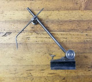 Antique Machinist Tools Brown Surface Scribe Gauge • Milling Lathe Tools ☆usa