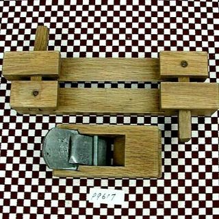 Japanese chamfer Plane 32 dabo - siki jiyu - mentori kanna carpentry tool P9617 3