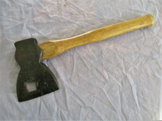 Vintage Bell System Line Mans Hatchet Axe With Bolt Hole