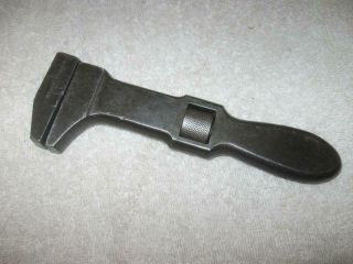 Vintage Billings & Spencer Adjustable 7 " Long Bicycle Wrench With 1879 Patent