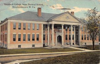 Shepherdstown West Virginia College State Normal School Postcard K105671