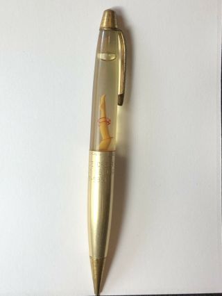 Pin - Up Leg W/rings Floaty Mechanical Pencil Secretary Pen Co.  Ice Cream -