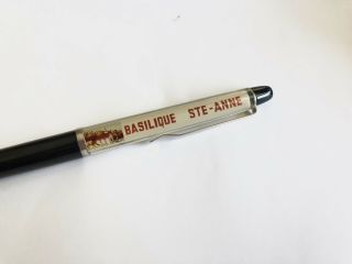 Vintage Basilica Basilique Saint Ste - Anne De Beaupré Quebec Canada Floaty Pen