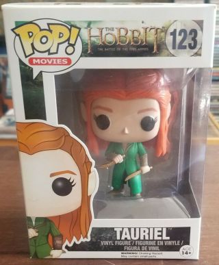 123 Tauriel Funko Pop The Hobbit - Rare,  Vaulted - Lord Of The Rings