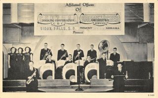 Fremont Ne Sioux Falls Cbc Booking Krumenacher Orchestra Delong Askew Band 1940s
