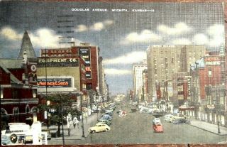 Vintage Postcard Kansas - 1940 
