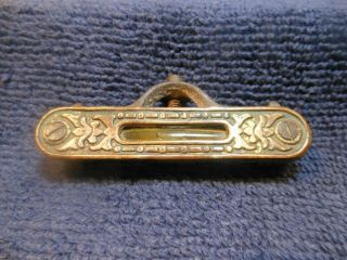 Antique Stanley 41 Brass Cast Iron Small Level