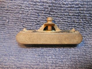 ANTIQUE STANLEY 41 BRASS CAST IRON SMALL LEVEL 2