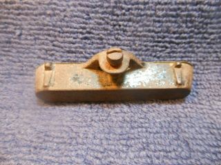 ANTIQUE STANLEY 41 BRASS CAST IRON SMALL LEVEL 3