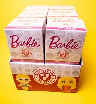 Case Of 12 Barbie Funko Mystery Mini Blind Box Figures