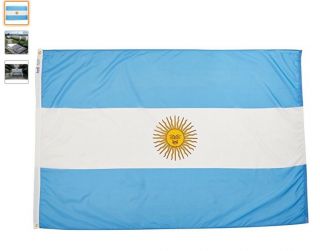 Argentina Flag 4 Ft X 6 Ft Annin Brand
