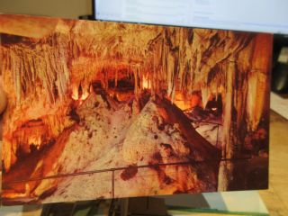 Vintage Old Postcard Kentucky Mammoth Cave Onyx Chamber St Peter 