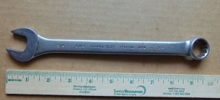 Vintage Challenger By Proto Usa 12 Point 3/4 " Combination Wrench 9 - 3/4 " L.  6124