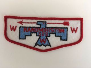 Nanomihistiim Lodge 328 F2 Oa Flap Patch Order Of The Arrow Boy Scouts