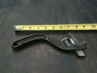 Vintage Bemis & Call 48a Adjustable 8 " S Wrench B&c Springfield Mass