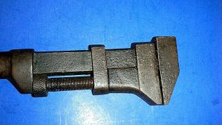Antique Iron Handled Adjustable Square - Nut Wrench 3