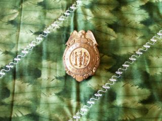 Antique Rare Special Police Badge